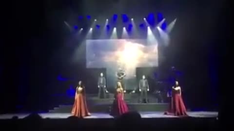 clip of Amazing Grace yesterday in Johannesburg, South Africa