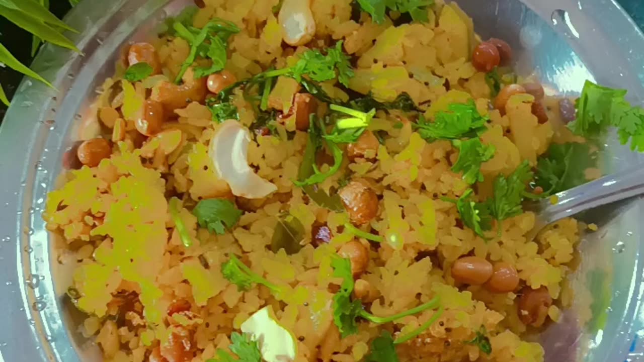 Poha# healthy breakfast recipe#