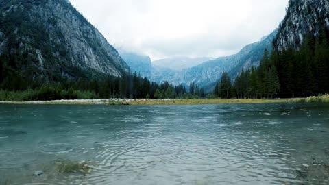 Relaxing nature sounds -soft and calming rain