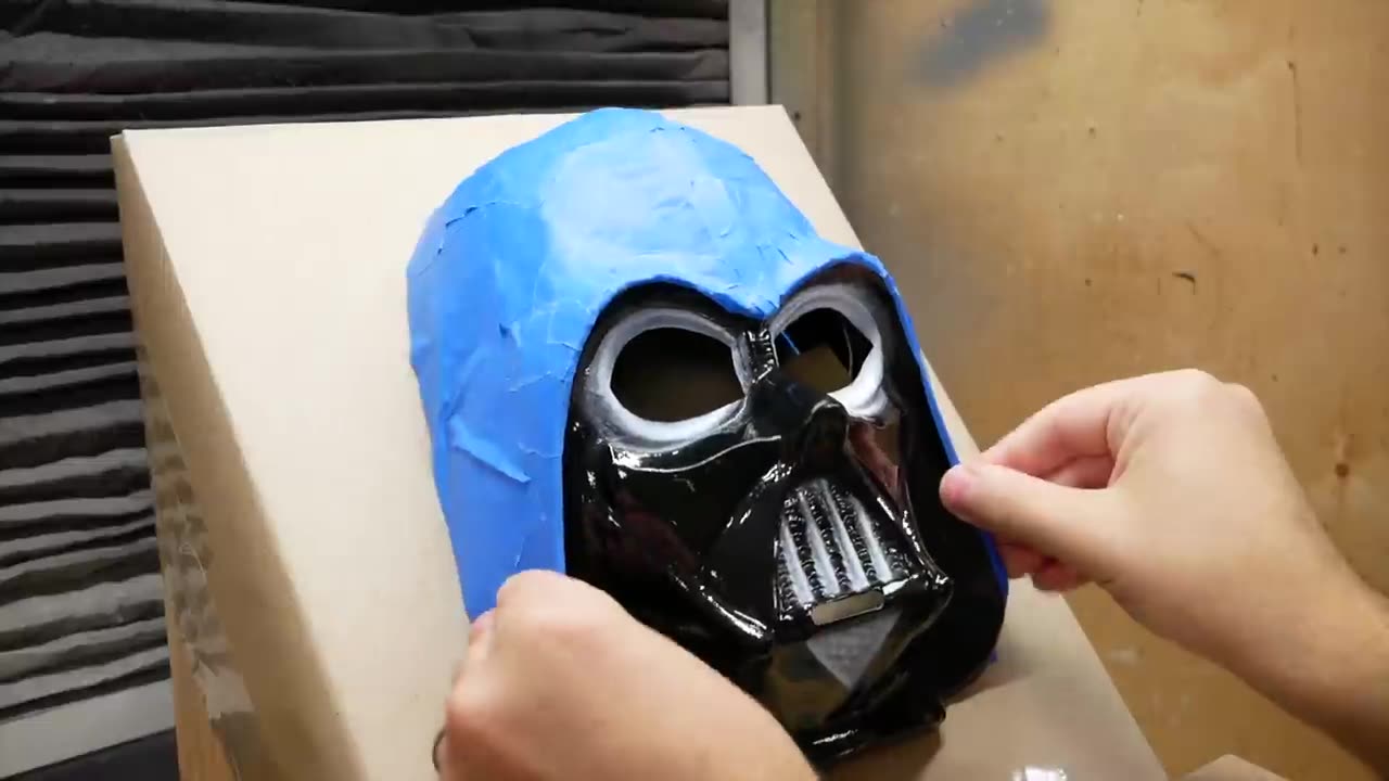 Repainting Cheap Halloween Masks - Part 4