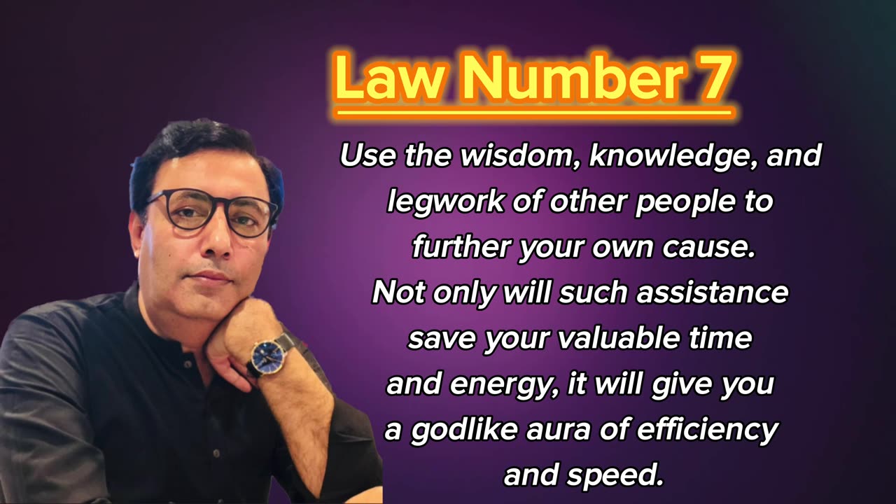 Law # 07 of 48 Laws of Power