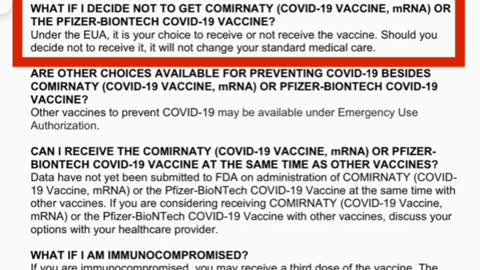 All vaccines still investigational / EUA authorized not FDA approved