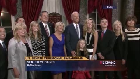 Joe Biden Pinches Nipple of Montana Senator's 8-Year-Old Niece (with Narration)