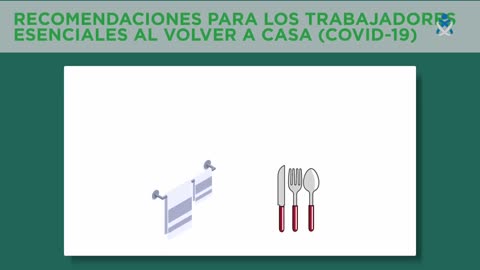 ¿Cómo hay que actuar al volver a casa del trabajo para evitar posibles contagios de COVID?