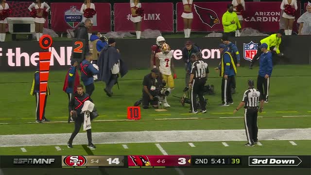 Greg Dortch Torched the 49ers to set up a Touchdown!