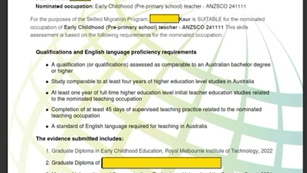 Our recent early childhood skill assessment triumph! Aum Global!