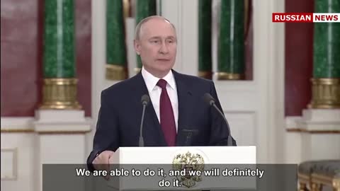 PUTIN: LET THE U.S. SUPPLY "PATRIOT" SYSTEM TO UKRAINE, WE WILL DESTROY IT