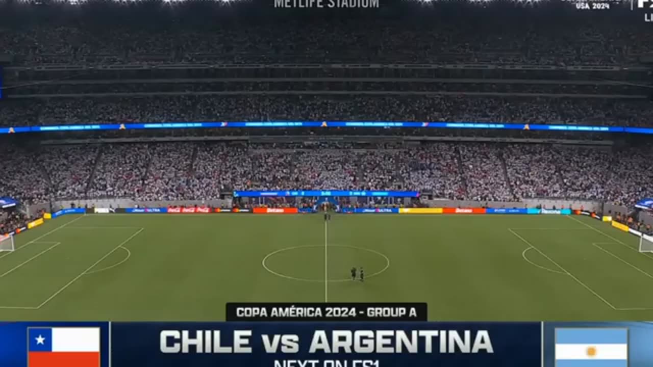 Argentina vs Chile 1-0 - Resumen y Goles - Copa America 2024