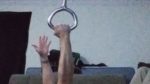 Laying Bottoms Up Kettlebell Hold