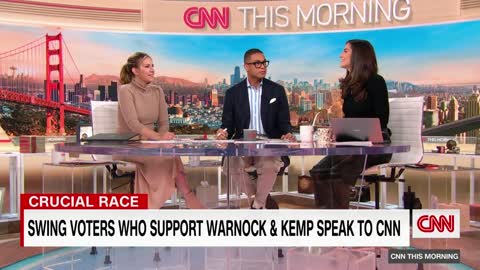CNN anchor speaks with swing voters in Georgia ahead of runoff