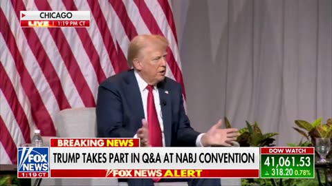 Trump Takes Shot At Kamala Harris When Asked If She Was On The Ticket Due To Race