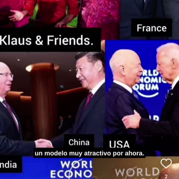 Klaus Schwab cree que China es un ejemplo/modelo a seguir