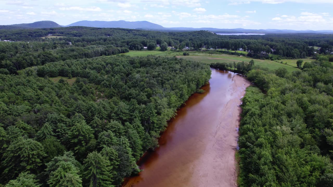 Solo Canoe Camping on the Saco River