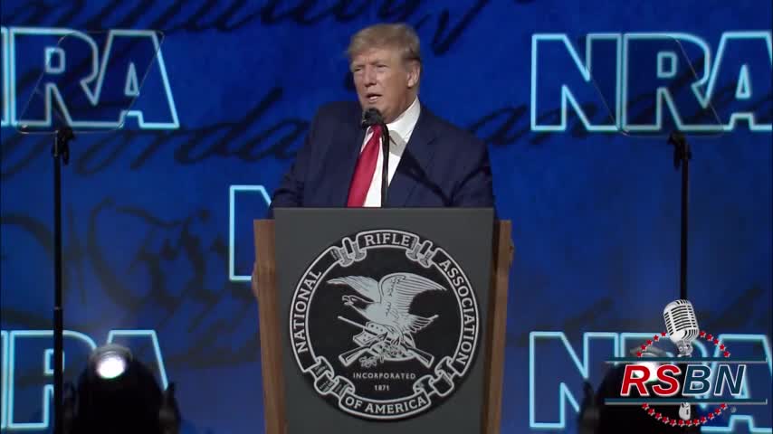 President Trump Speaks at 2022 NRA Convention