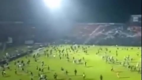 A violent incident at a stadium in Indonesia killed at least 127 people, including two policemen.