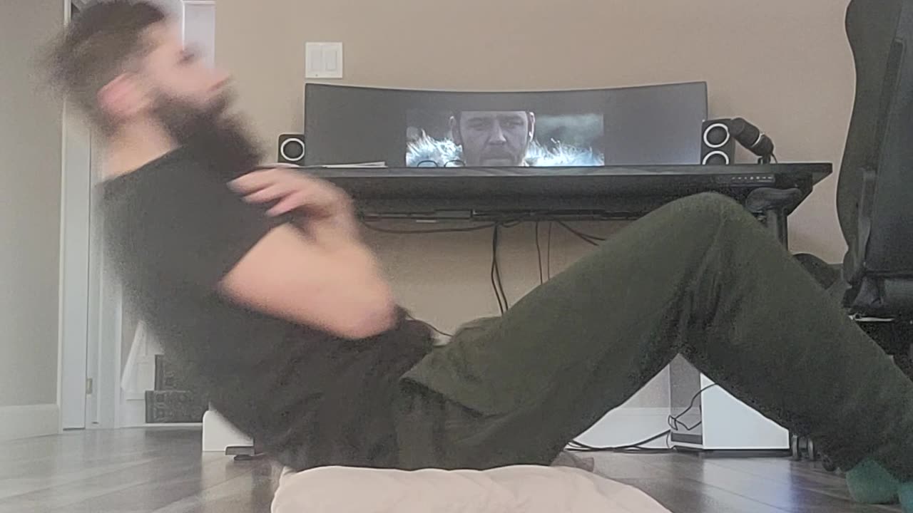 Slytoshi Nakamoto - LEGION push up competition - 80 pushups + 50 situps