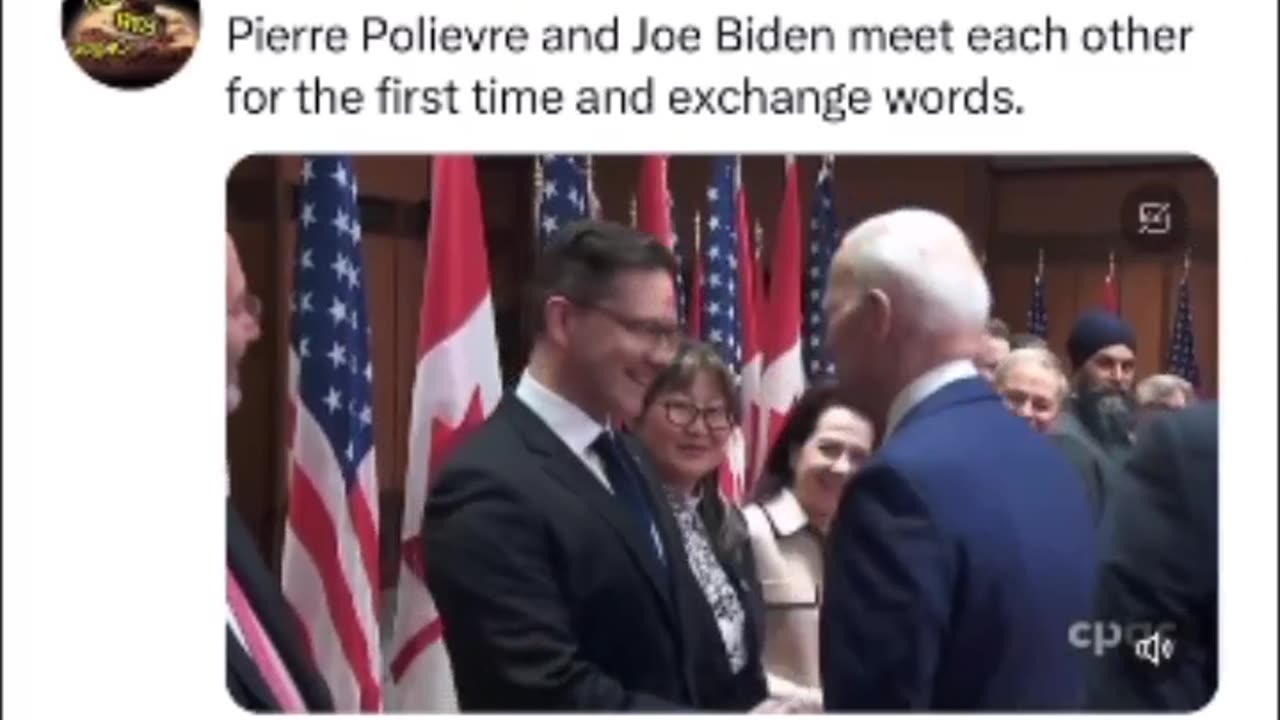 Poilievre meets Biden