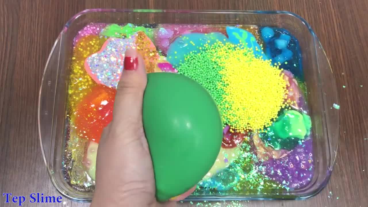 MIXING ALL My HOMEMADE Slime TOGETHER _ RELAXING SATISFYING Slime Videos