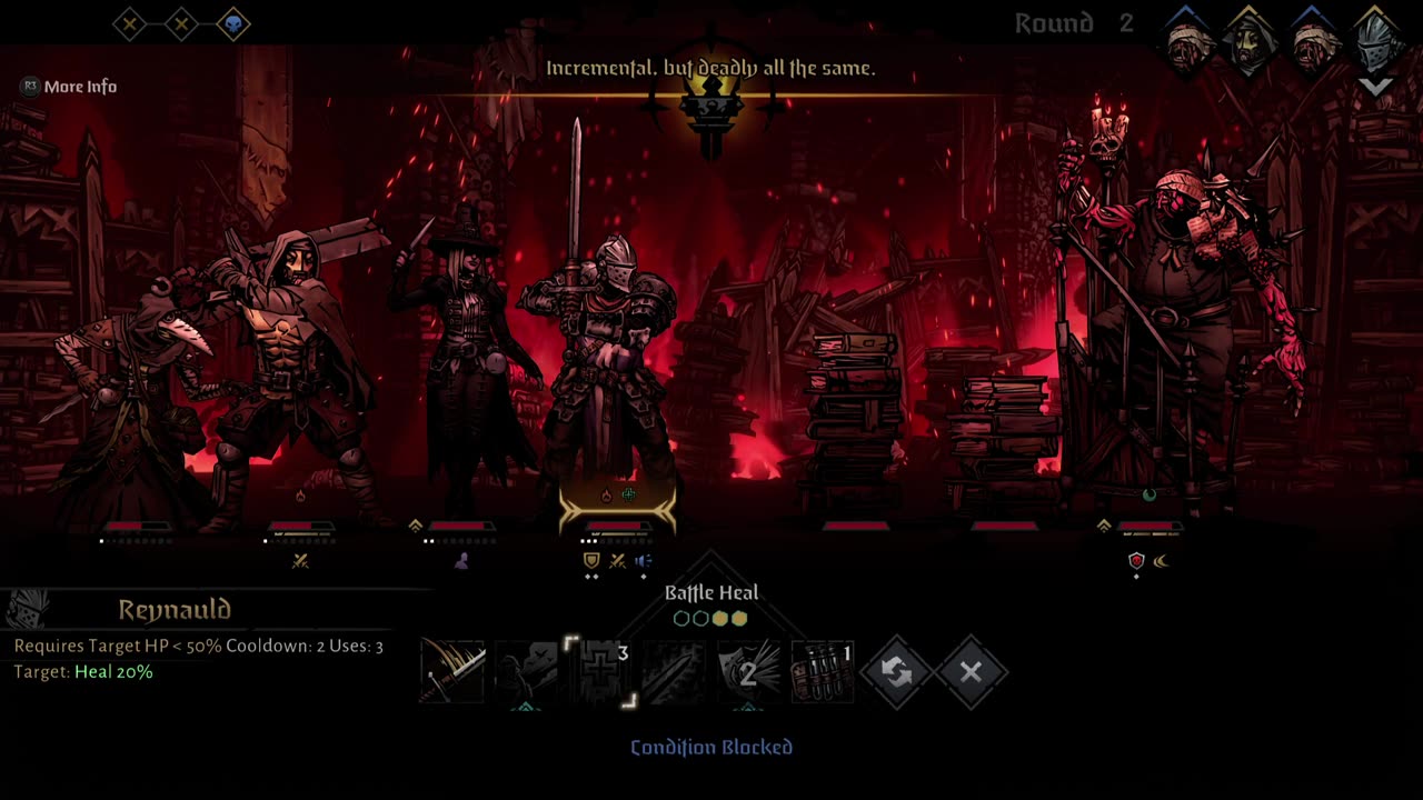 Darkest Dungeon 2, Act 4, Hat Trick part 2/3, Librarian