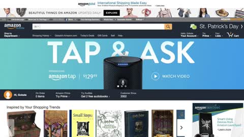 Learn about Amazon's shopping process with me