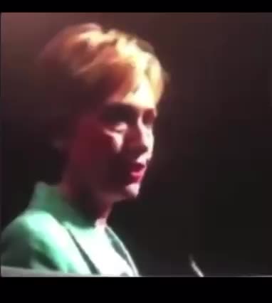 Hillary Clinton - "We need people like George Soros" - Lost Tape