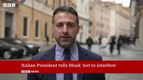 Elon Musk told ‘not to interfere’ in migrant policy by Italy’s president