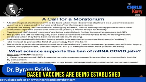 Dr. Byram Bridle - What science supports the ban of mRNA COVID jabs?