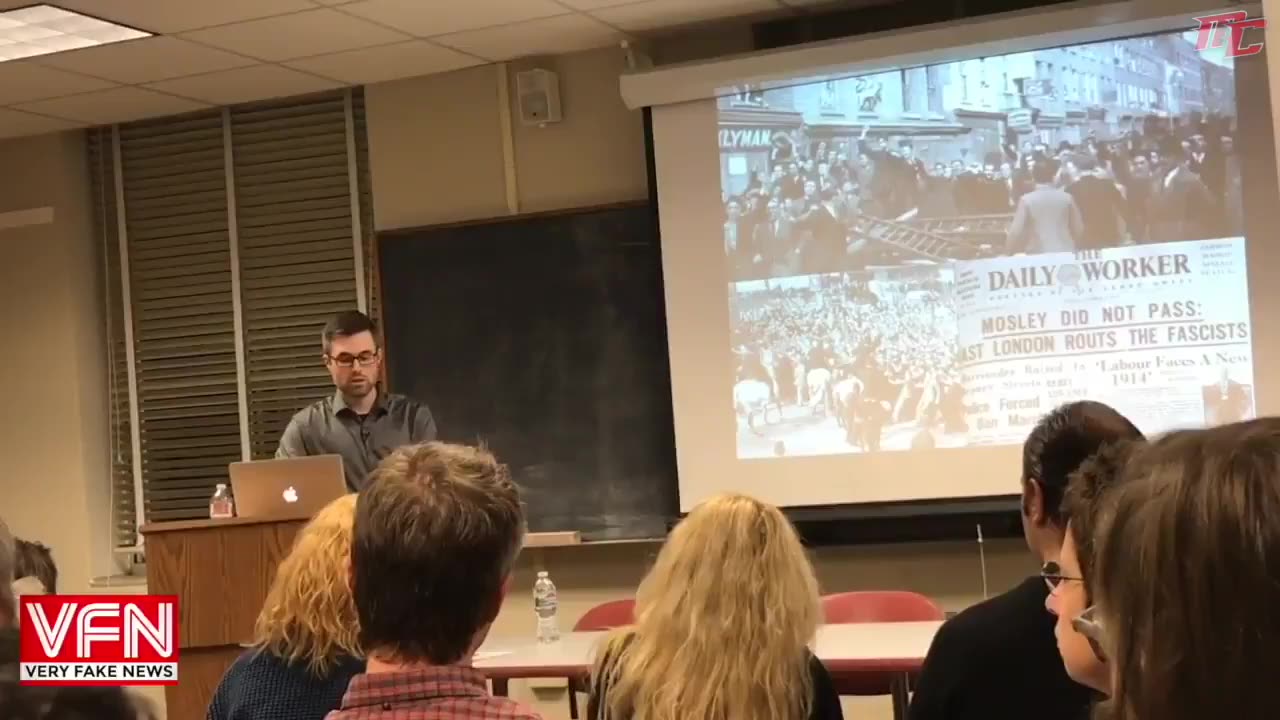 Dec 2 2017 breakdown of the dartmouth antifa Professor