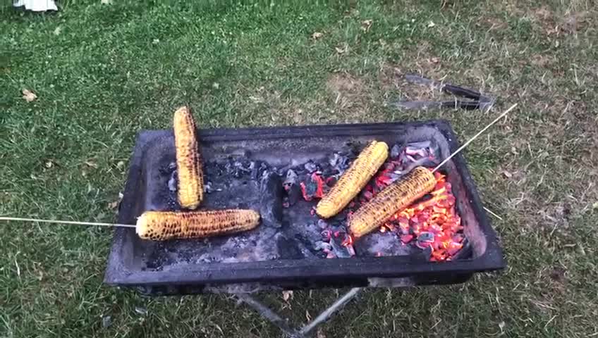 Picnic رحلة مع شواء الذرة