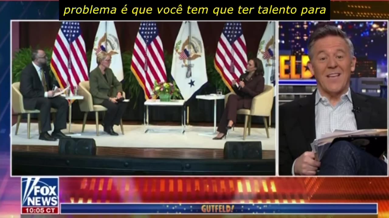 Monólogo de Gutfeld: Kamala vs A. I.