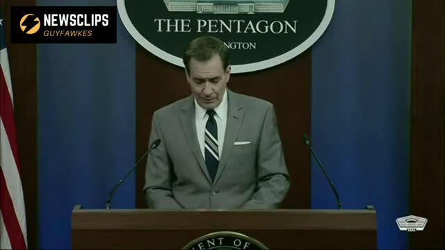 Pentagon Press Sec John Kirby On US Support For Syria Democratic Forces Fighting With ISIS