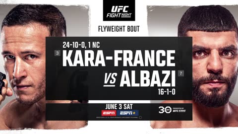 UFC Vegas 74 : Kara-franc vc Albazi |Fight Promo