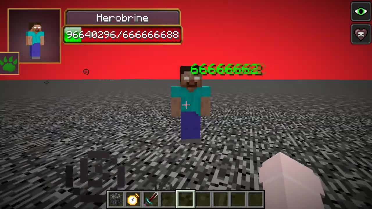 Herobrine vs Error422 all Сreepypasta mobs in minecraft part 71