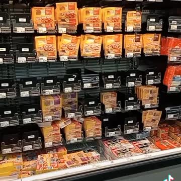 get ready for the food shortage @MEIJER STORE