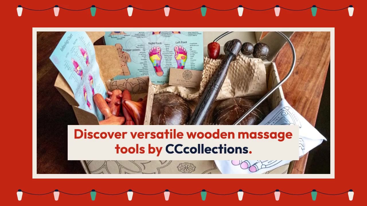 Relieve Stress with Wooden Foot Massage Tool