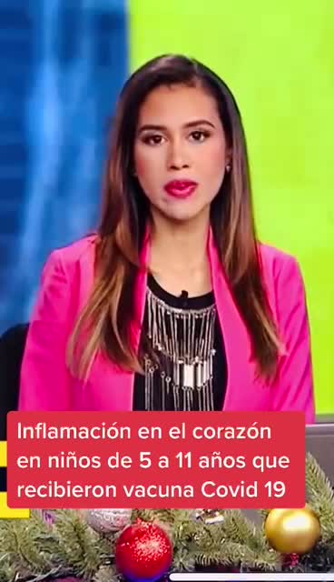 Inflamación cardíaca en niños de 5 a 11 años por vacuna COVID 19 plandemia coronavirus