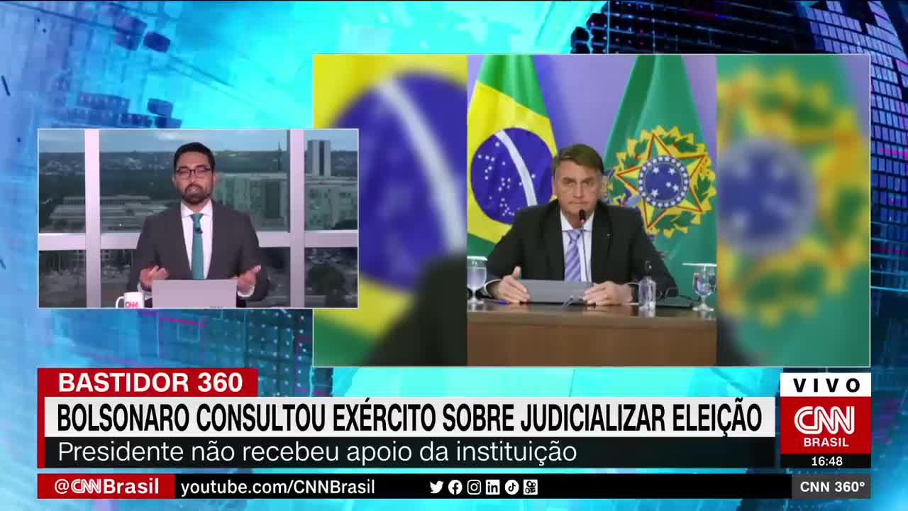 Bolsonaro consultou o Exército sobre judicializar a eleição