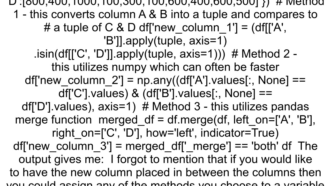 How to compare multiple cells data with multiple columns using python