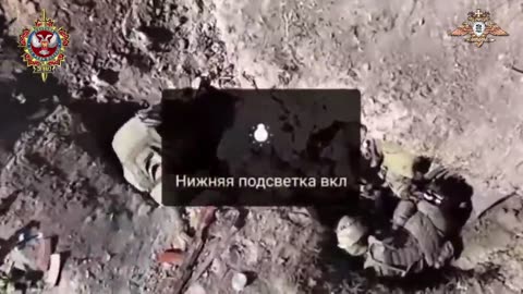 Russian grenade drone - precision strikes