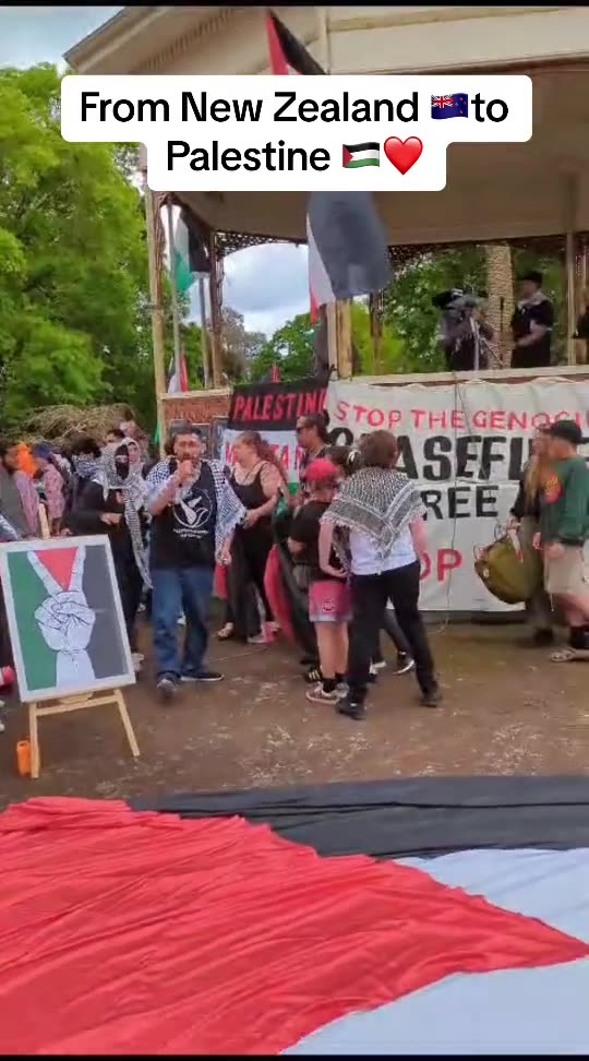 THE HAKA FROM NEW ZEALAND FOR PALESTINE