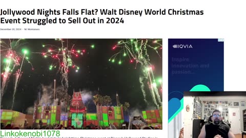 Disney's JollyWood Xmas Celebration Didn't Get Enough Tickets Sold