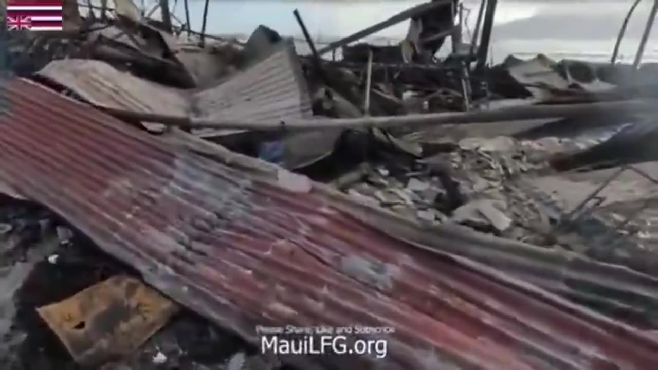 Unbelievable. Everything that was BLUE survived the Maui DEW attack, including T-SHIRTS