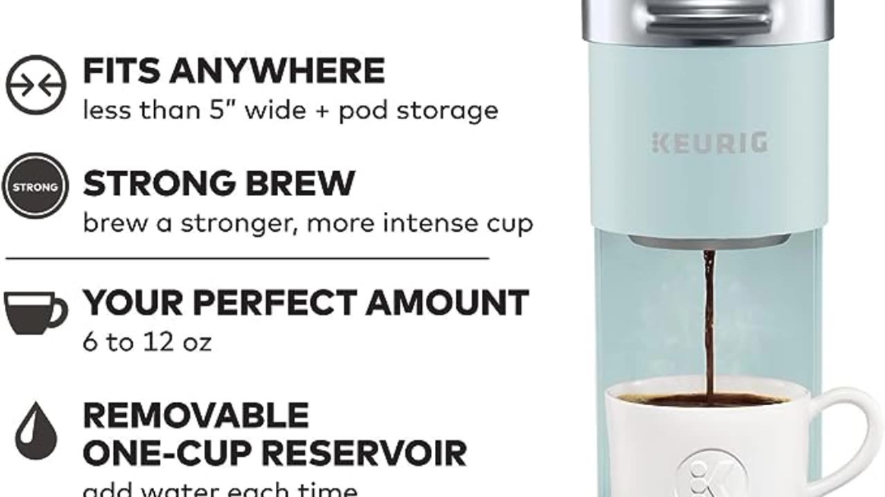 Keurig k- mini plus single serve k-cup pod coffee Amazon stock