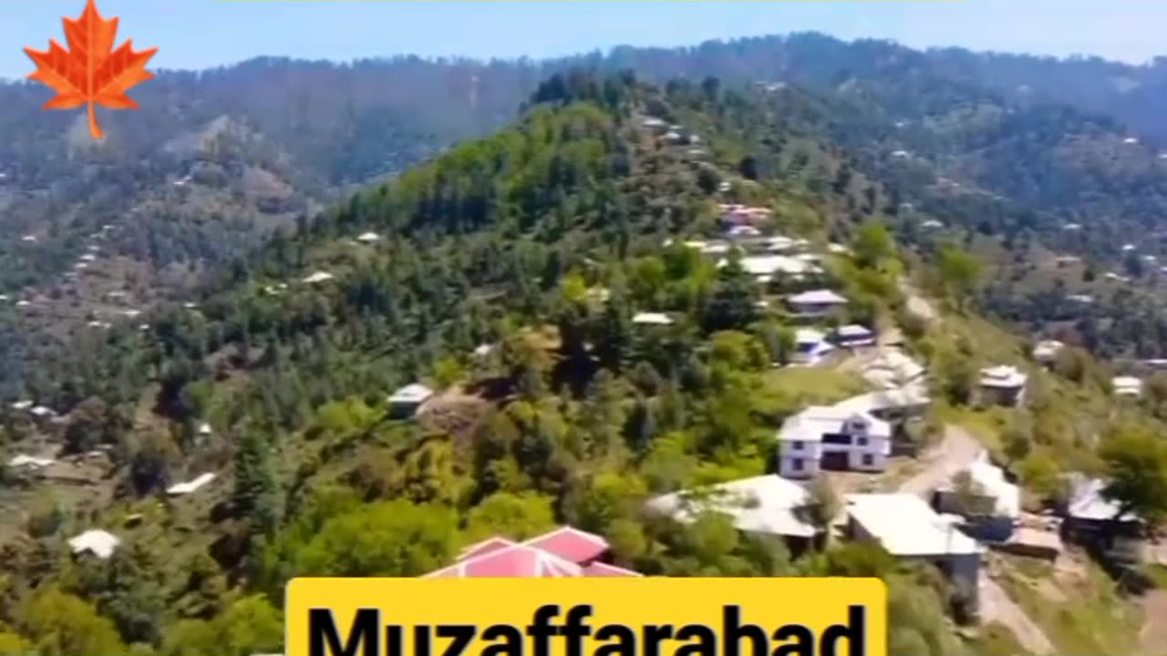 Droneshot Muzaffarabad Azad Kashmir