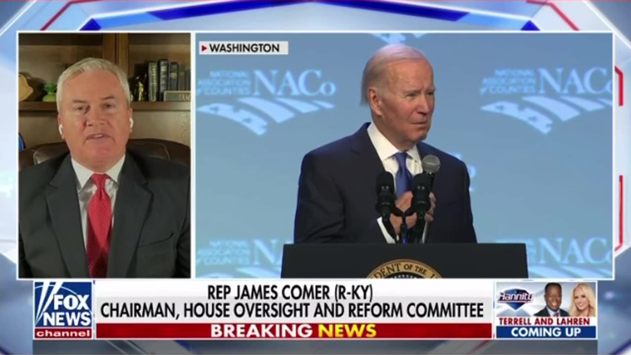 James Comer new shocking reports on Biden family corruption