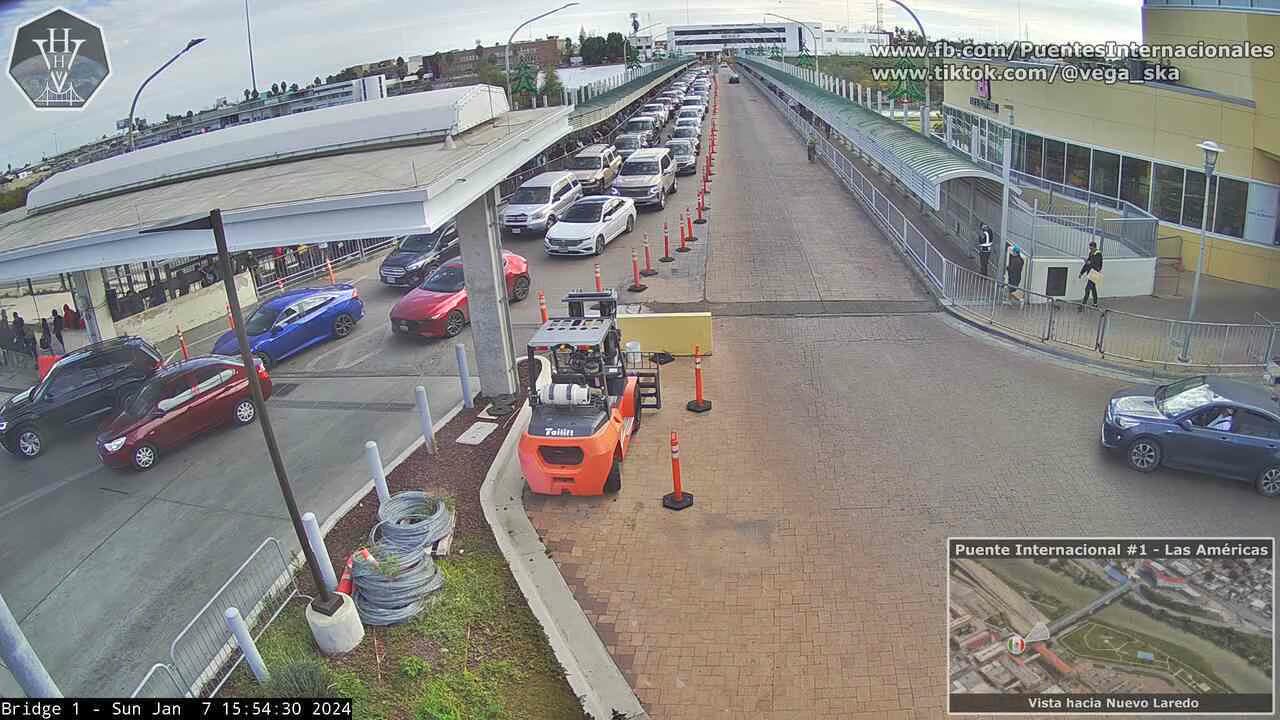 2024-01-07 - Puente Internacional 1 (viendo hacia Nuevo Laredo)