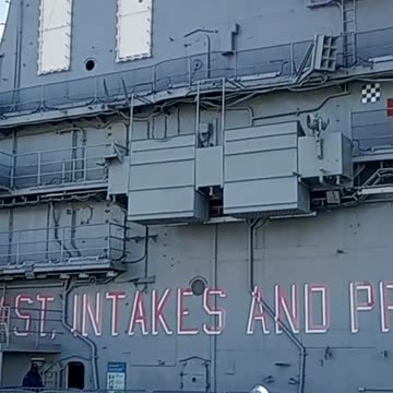 Top of the Intrepid NYC