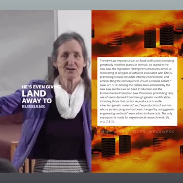 Putin gives Land away to those who will grow Organic Food