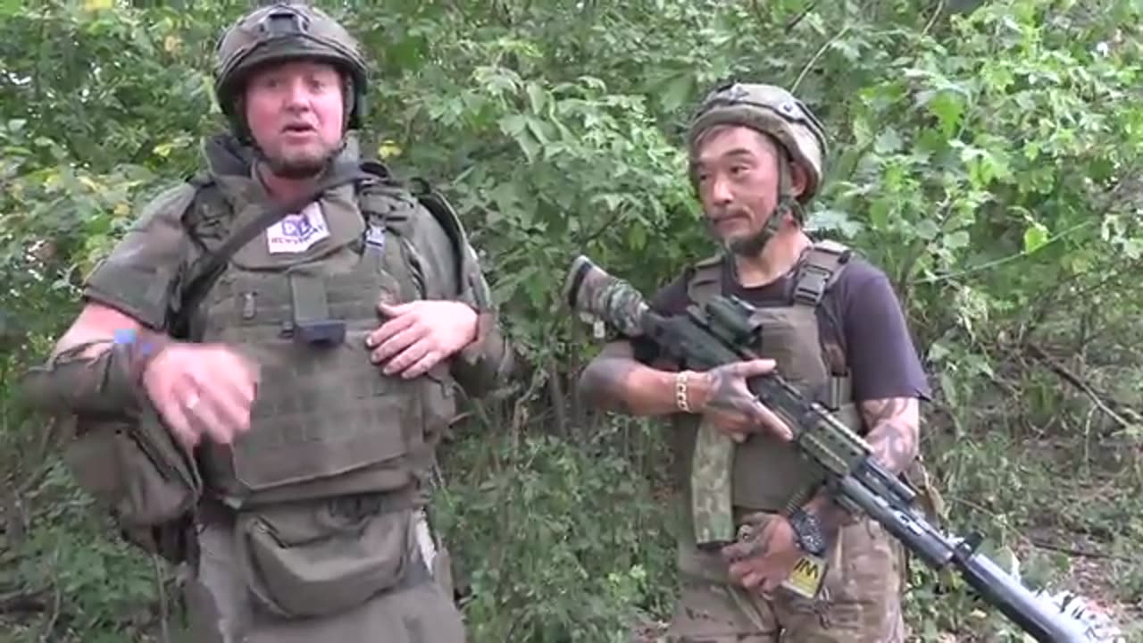 brave japanese soldier fights for RUSSIA