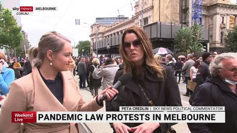 Peter Credlin ~ Melbourne protesters are 'ordinary Victorians who have had enough